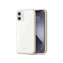 Moshi iPhone 12 Mini iGlaze Case - Pearl White
