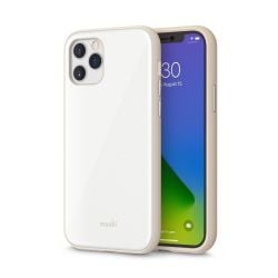 Moshi iPhone 12/12 Pro iGlaze Case - Pearl White