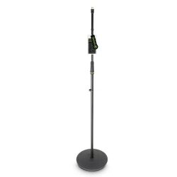 Gravity MS 23 Microphone Stand with Round Base - Black