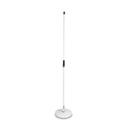 Gravity MS 23 Microphone Stand with Round Base - White