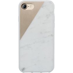 NATIVE UNION Clic Marble Metal White Case for iPhone 8 / 7