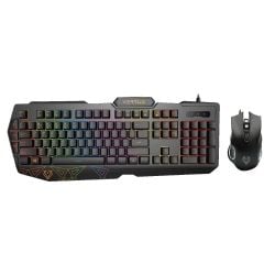 Vertux Vendetta Gaming Membrane Keyboard Combo with Gaming Mouse