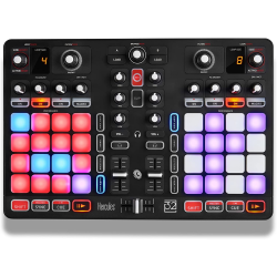 Hercules P32 DJ | Compact USB DJ controller with 32 high-performance touch pads