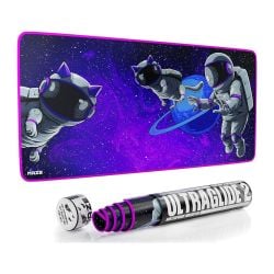 Maze Astro Paw-PP 2XL Extended Mouse Pad - Purple