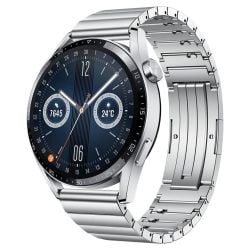 Huawei Watch GT 3 46mm GPS + Bluetooth Smartwatch - Silver