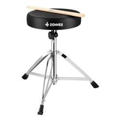 Donner Padded Drum Throne - Round 