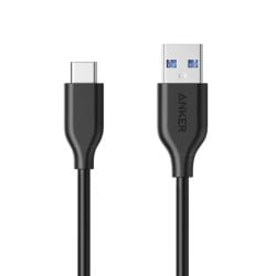 كابل Anker PowerLine من لايتننج إلى يو اس بي من انكير - 3 أقدام