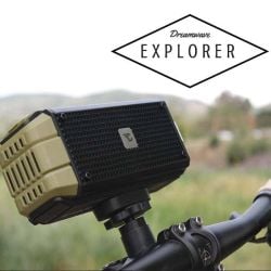 Dreamwave Audio - Explorer - 15W Bluetooth Speaker w/ Bicycle Mount