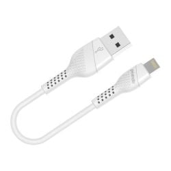 Porodo PVC Lightning Cable 0.25m - White