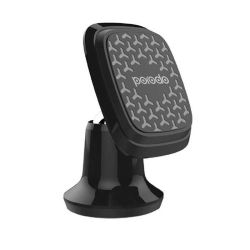 Porodo Magnetic Silicone Aluminum Alloy Dash Mount - Black