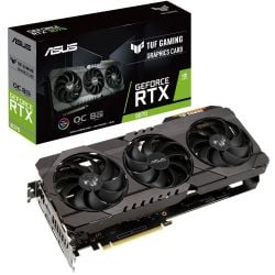 كرت الشاشة ASUS TUF Gaming GeForce RTX 3070 OC DirectX 12 للألعاب إصدار كسر السرعة من اسوس