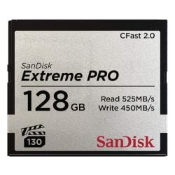 SanDisk Extreme PRO CFast 2.0 SDCFSP-128G-G46D Memory Card 128 GB