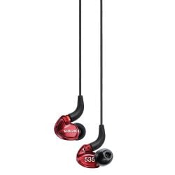 Shure SE535-LTD in ear Headphones / Red
