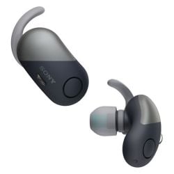 سماعة لاسلكية ملغية للضجيج داخل الأذن Sony WF-SP700N باللون الأسود من سوني