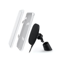 Moshi SnapTo Magnetic Car Mount with Wireless Charging