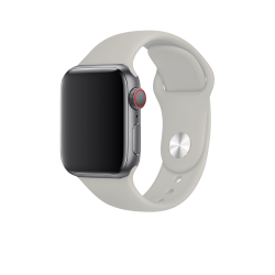 BEHELLO Premium Apple Watch 38/40mm Silicone Strap - Stone