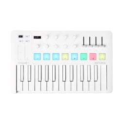 Arturia MiniLab MKIII Hybrid Keyboard Controller - Alpine White