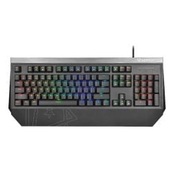 Vertux Tantalum Gaming Keyboard with Outemu Blue Switches & All keys Antighosting