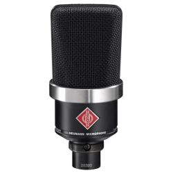 ميكروفون مكثف Neumann TLM-102 mt بغشاء صوتي كبير من نيومان - أسود