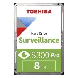 Toshiba S300 Pro 8 TB Surveillance HDD Internal Hard Drive