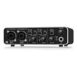 الواجهة الصوتية Behringer U-Phoria UMC202HD باتصال يو اس بي 2.0 من بيهرينغر