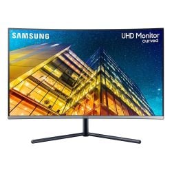 شاشة Samsung UR59C المنحنية فائقة الدقة 4K UHD مع Quantum dot من سامسونج - 32 بوصة