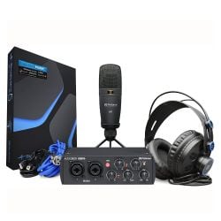 Presonus AudioBox 96 Studio Audio interface, Microphones, headphones Bundle