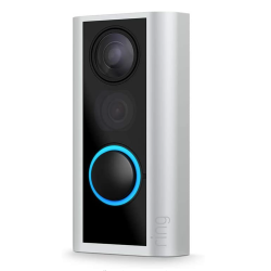 Ring Door View Video Doorbell Camera - Satin Nickel