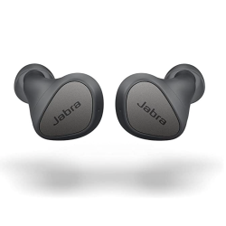 Jabra Elite 3 In Ear Wireless Bluetooth Earbuds – Noise Cancelling True Wireless buds with 4 built-in Microphones for Clear Calls, Rich Bass, Customizable Sound, and Mono Mode - Dark Grey