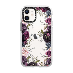 CASETIFY iPhone 12 Mini - My Secret Garden Impact Case - Clear