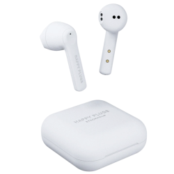 HAPPY PLUGS Air 1 Go True Wireless Headphones - White
