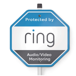 Ring Security Yard Sign