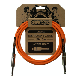 Orange Crush 3 Metre Instrument Cable Straight to Straight