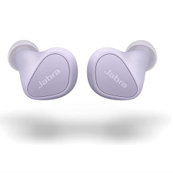 Jabra Elite 3 In Ear Wireless Bluetooth Earbuds – Noise Isolating True Wireless buds with 4 built-in Microphones for Clear Calls, Rich Bass, Customizable Sound, and Mono Mode - Lilac