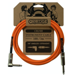 Orange Crush 3 Metre Instrument Cable Angled to Straight | CA035