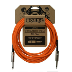Orange Crush 6 Metre Instrument Cable Straight to Straight 