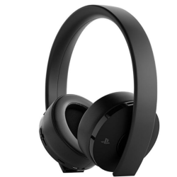 Sony Wireless Headphone Gold  For Ps4/ Vr,Black