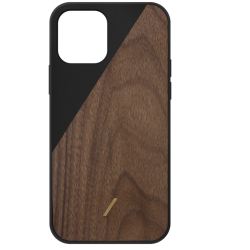 NATIVE UNION iPhone 12/12 Pro - Clic Wooden Case - Black