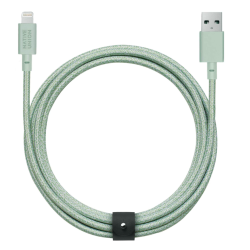 NATIVE UNION Lightning Belt Cable - Sage - 3m