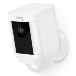 Ring Spotlight Camera Battery White