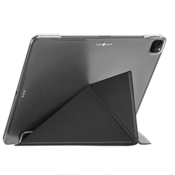 Case-Mate iPad Pro Multi Stand Folio Case - Leather Origami Design w/ 360 Protection, Transparent Back w/Multiple Viewing Mode, Auto Sleep/Wake (11-inch, Black)