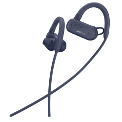 Jabra Elite Active 45e Wireless Sports Open Earbud Design, Waterproof with Alexa Built-In, (Navy Blue)