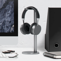 SATECHI Aluminum Slim Headphone Headset Stand - Space Grey