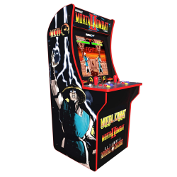  Mortal Kombat with Light-up Marquee, stool and Riser - Bundle
