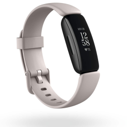 Fitbit Inspire 2 Lunar White/Black Smart Watch