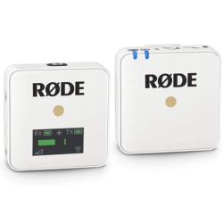 نظام ميكروفون للتسجيل الصوتي RODE WIGO (أبيض) من رود