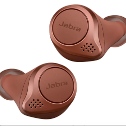 Jabra Elite Active 75t Earbuds – Active Noise Cancelling True Wireless Life for Calls and Music – Sienna