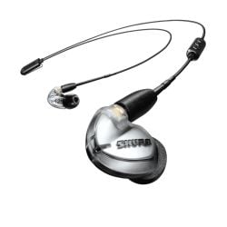 سماعات شور Shure SE425 اللاسلكية العازلة للصوت مع بلوتوث 5.0 - فضي