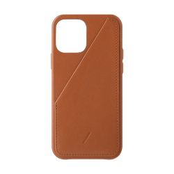 NATIVE UNION iPhone 12/12 Pro - Clic Card Case - Tan