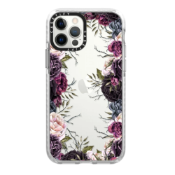 CASETIFY iPhone 12 Pro Max - My Secret Garden Impact Case - Clear